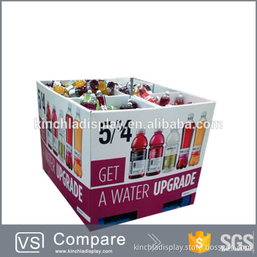POP retail cardboard display stand for supermarket